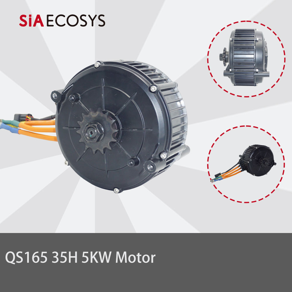 QSMOTOR QS165 5000W 35H PMSM M - Fardriver Nd72850 Controller review and price